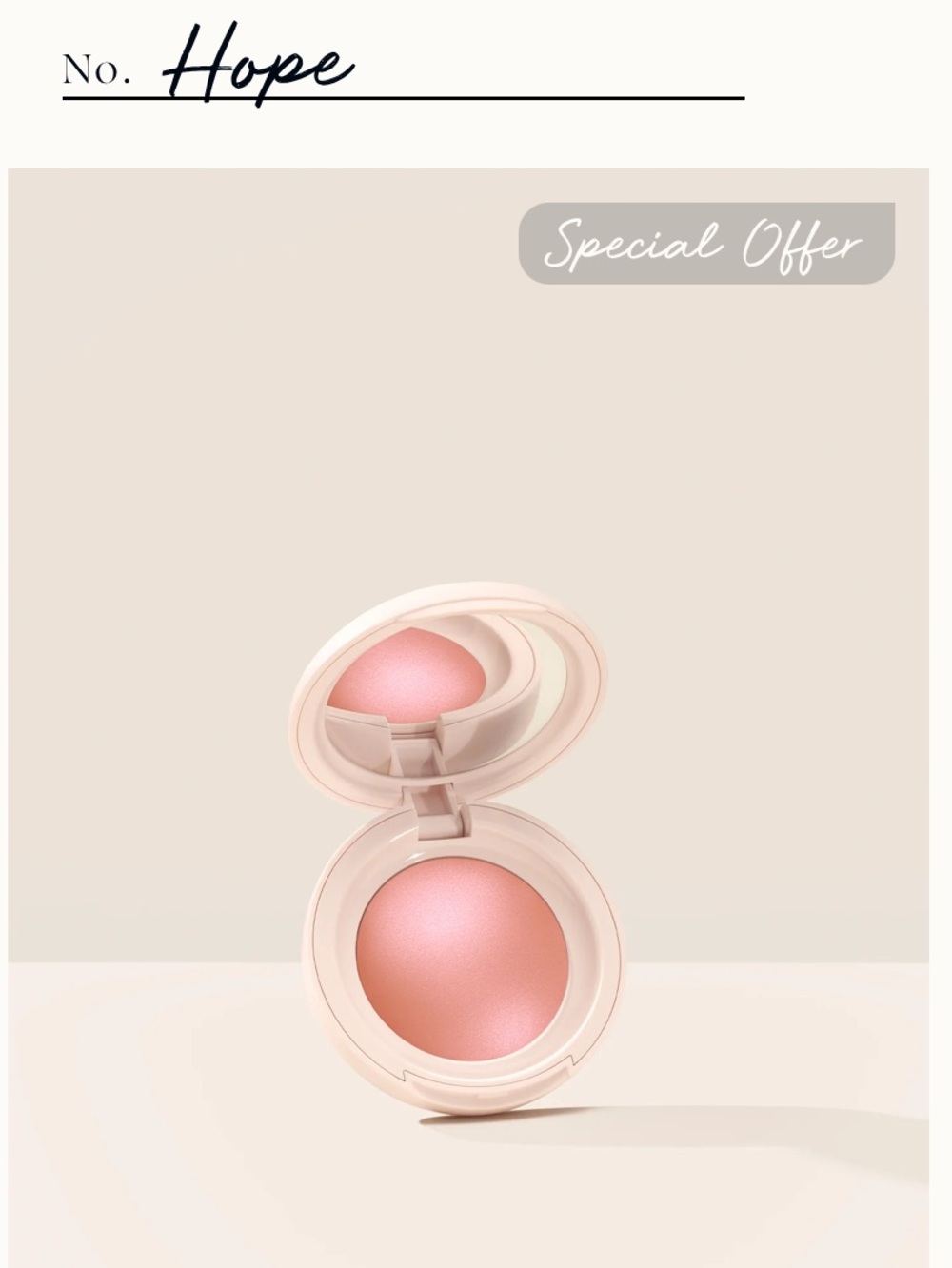 Soft Punch Luminous Powder Blush- Hope